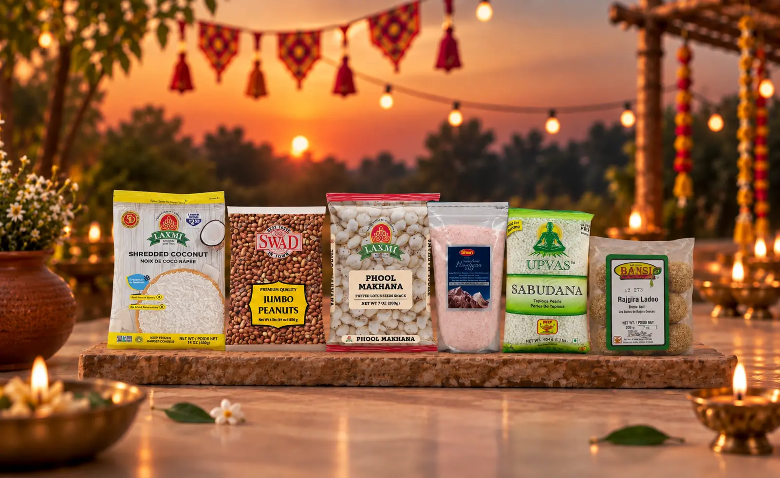 10 Indian Grocery Essentials to Buy for Navratri in the USA