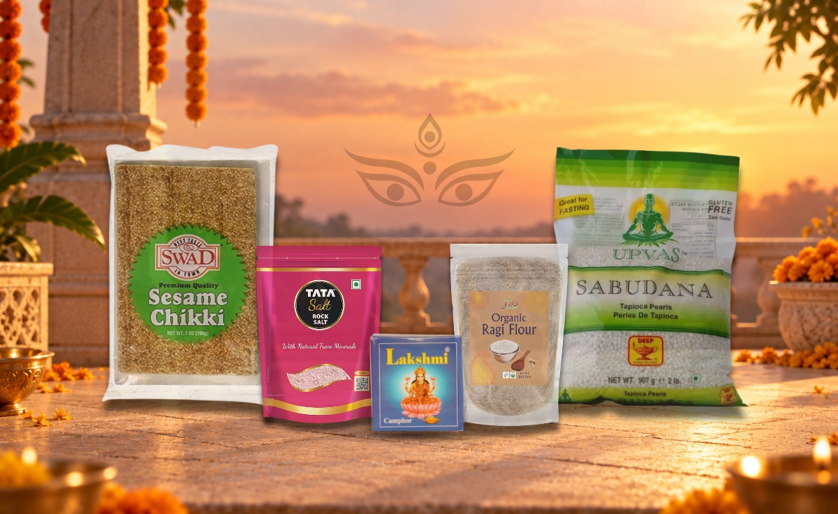 The Ultimate Navratri Shopping List: Foods, Sweets, & Puja Essentials