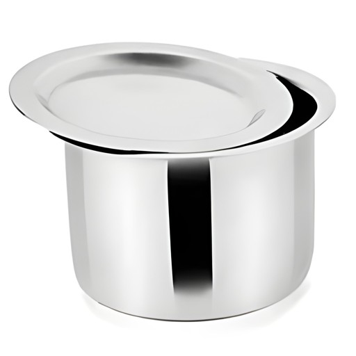 ALUMINIUM TAPELI W/LID INDIA BAZAAR No 10 1 EACH