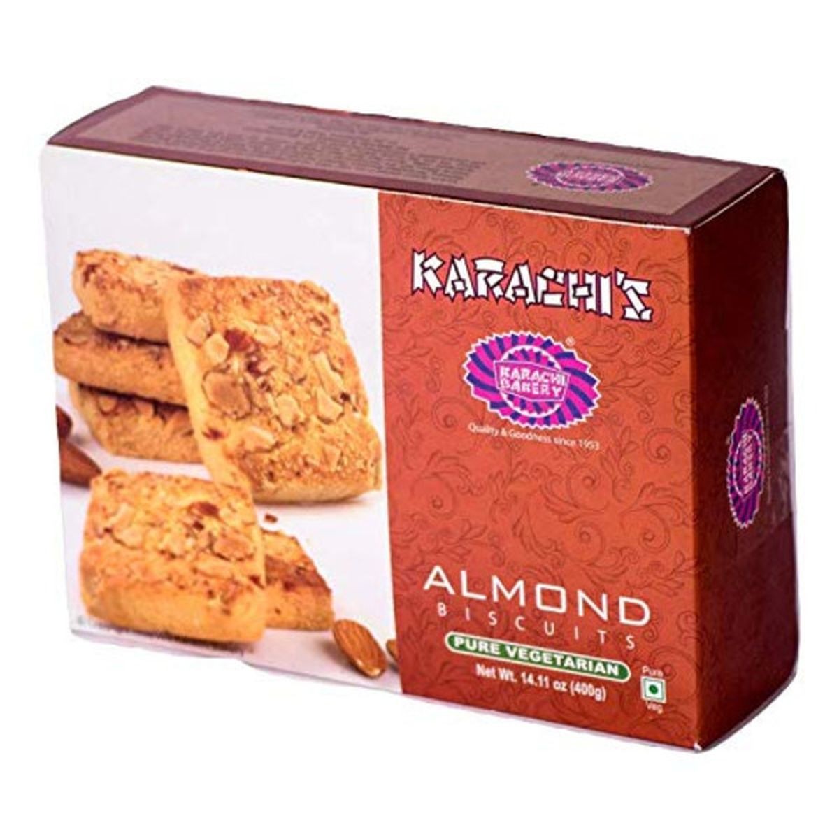ALMOND BISCUITS KARACHIS 0.88 Lbs