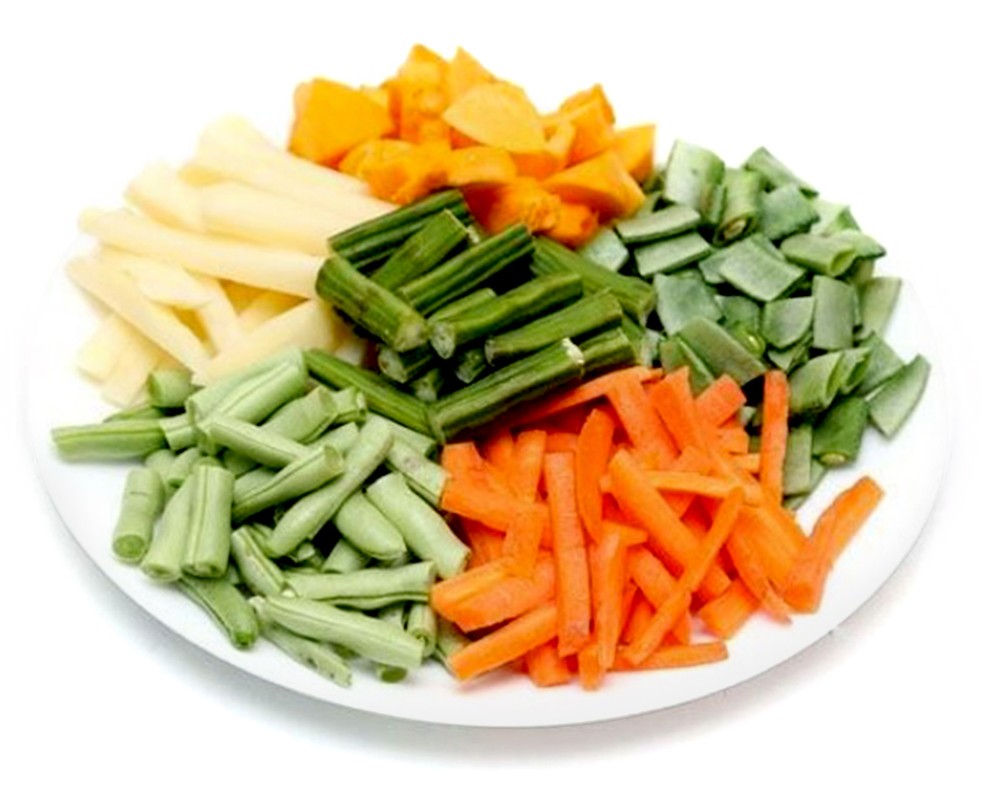 Cut Sambar Vegetables 1 LBS