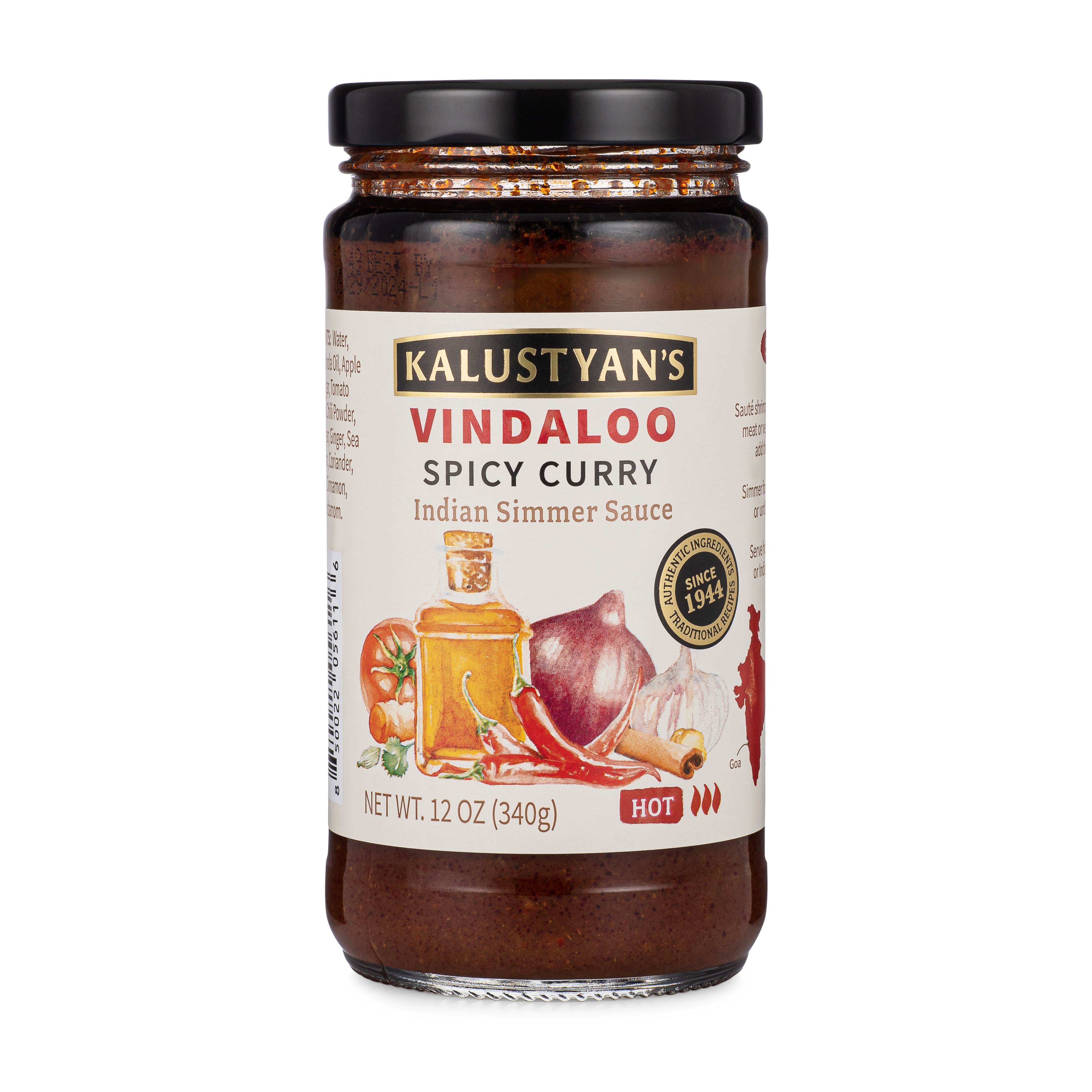 KALUSTYANS CURRY VINDALOO 0.38 Lbs
