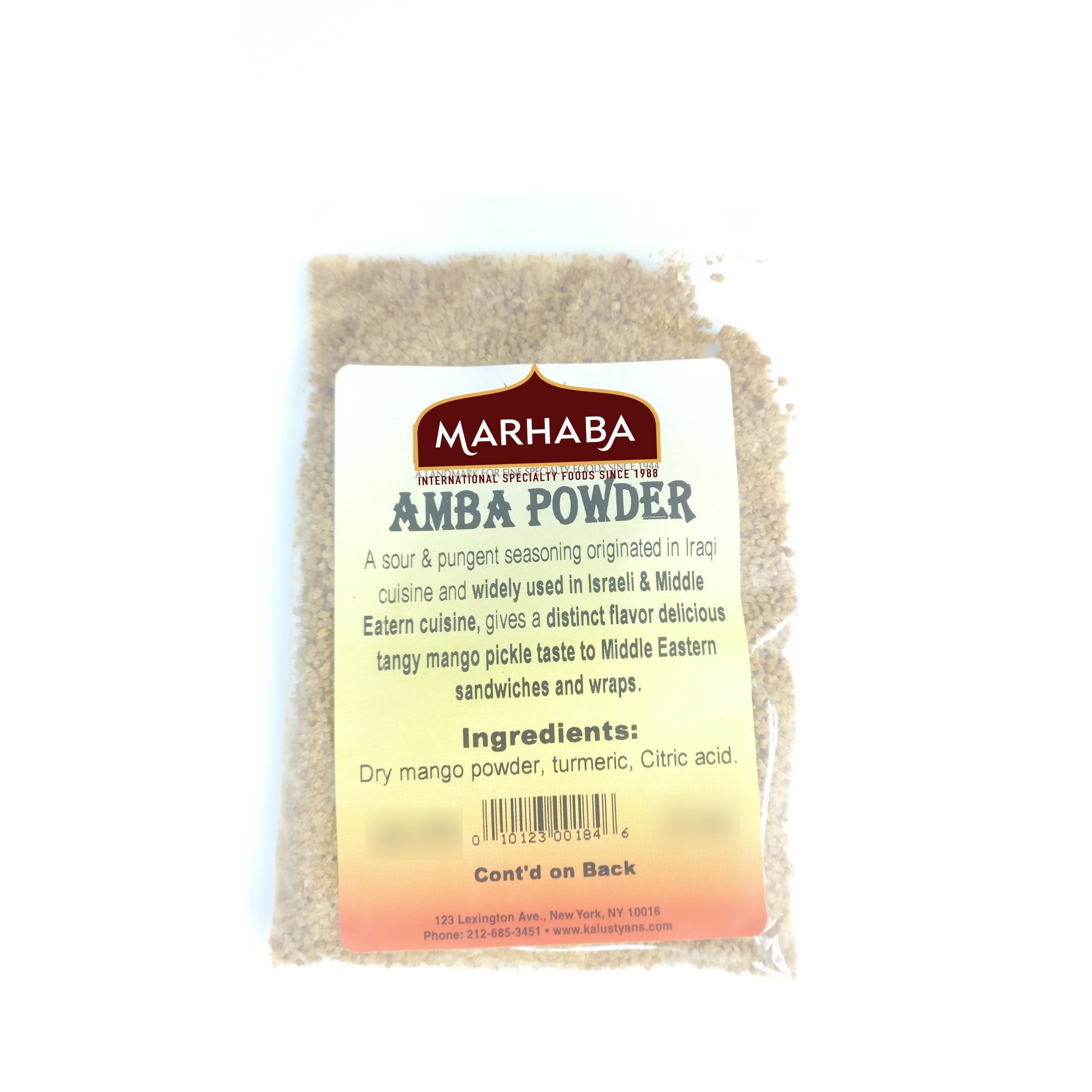 KALUSTYANS AMBA SEASONING 1 Lbs