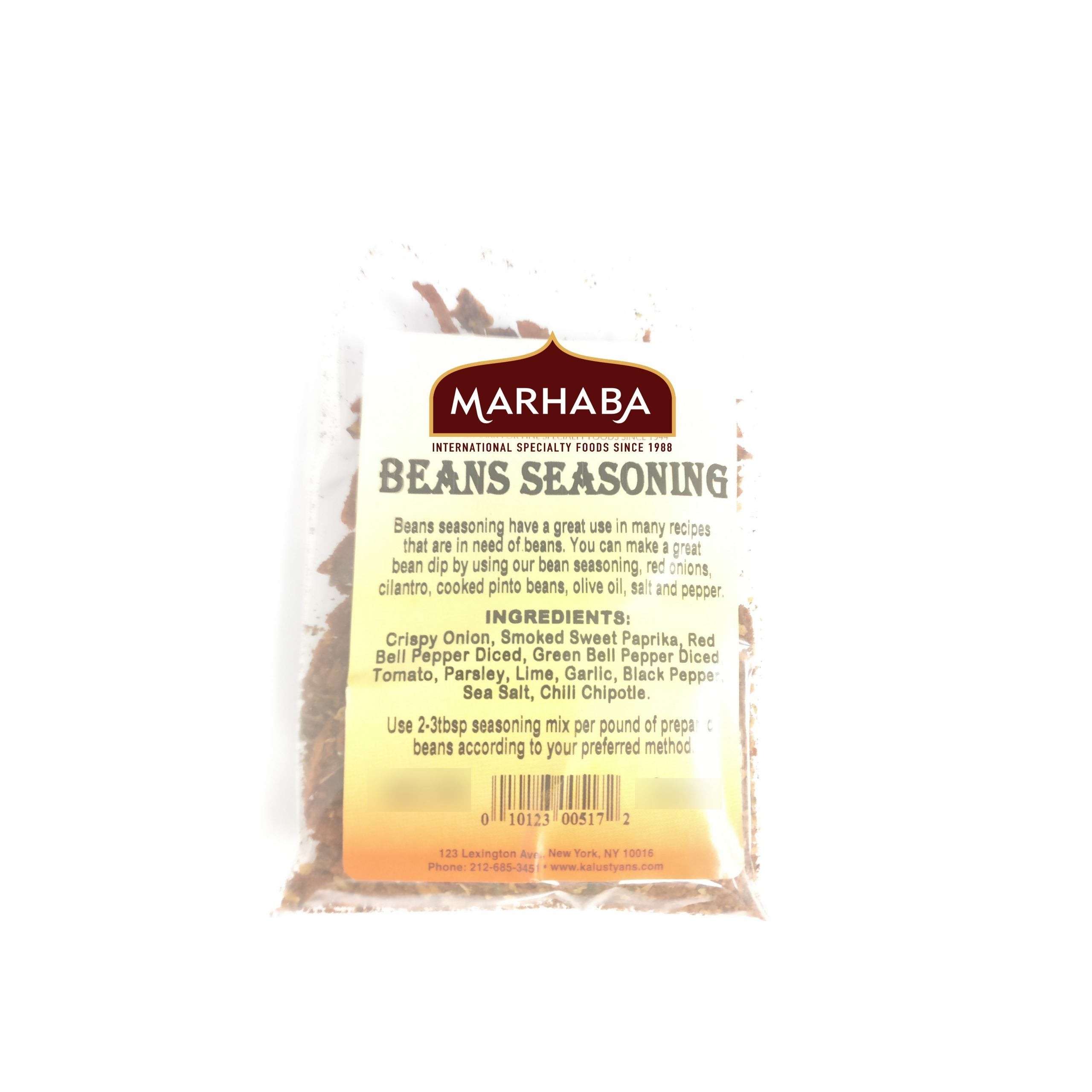 KALUSTYANS BEANS SEASONING 0.38 Lbs