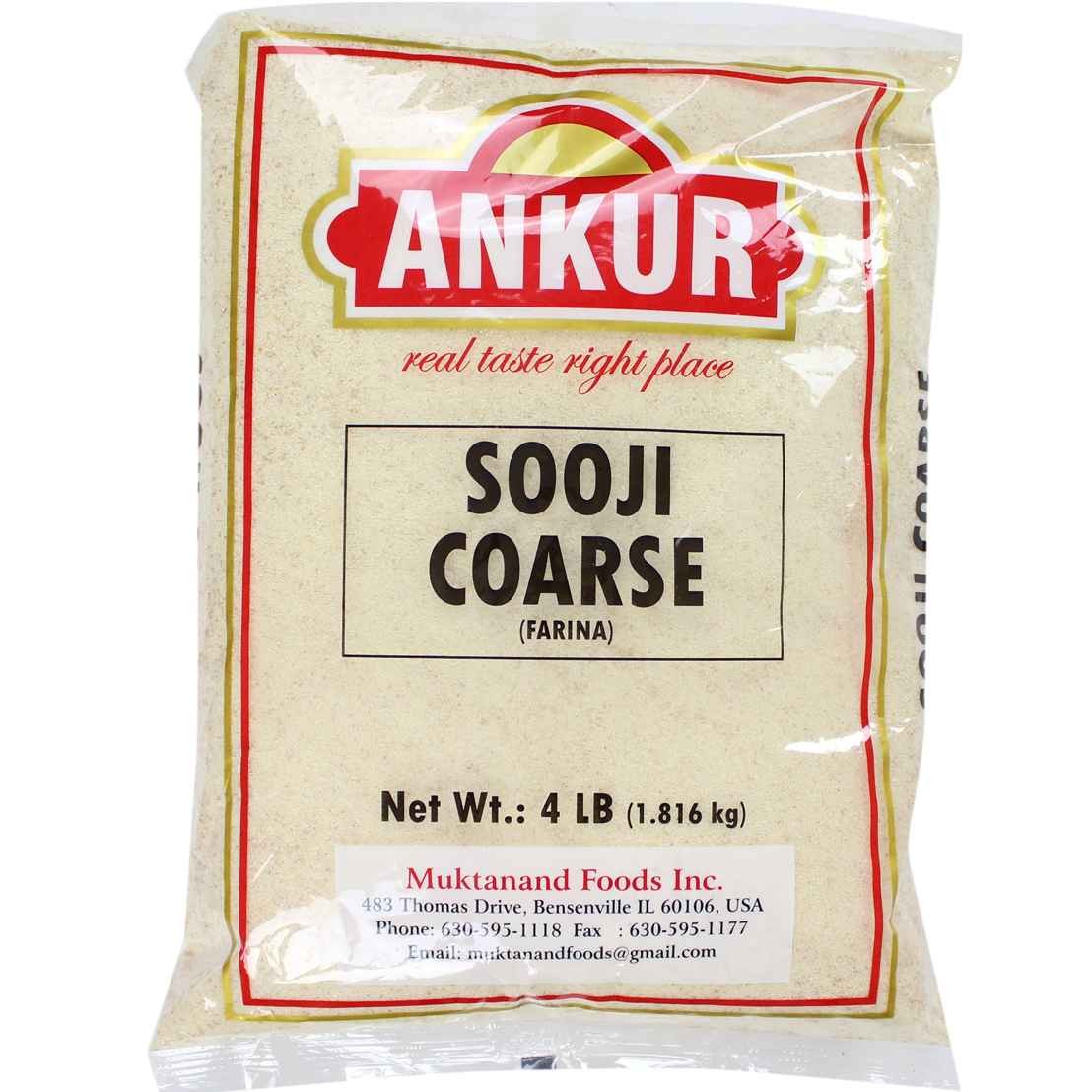 Ankur Sooji Coarse 4 LBS
