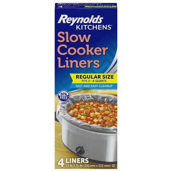 REYNOLDS SLOW CKR LINER 4 COUNT