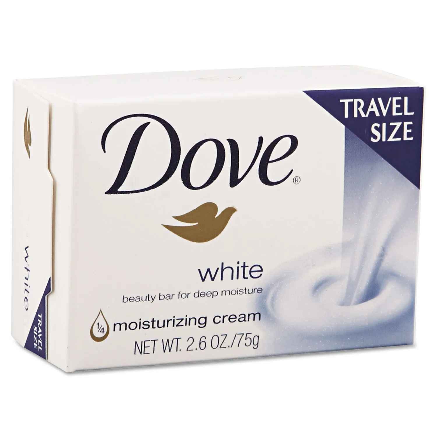 Dove:White 1/4 Moisturizing Lotion Travel Size 2.6 OZ