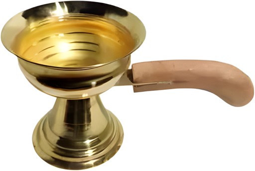 BRASS DHOOP STAND INDIA BAZAAR 1 EACH