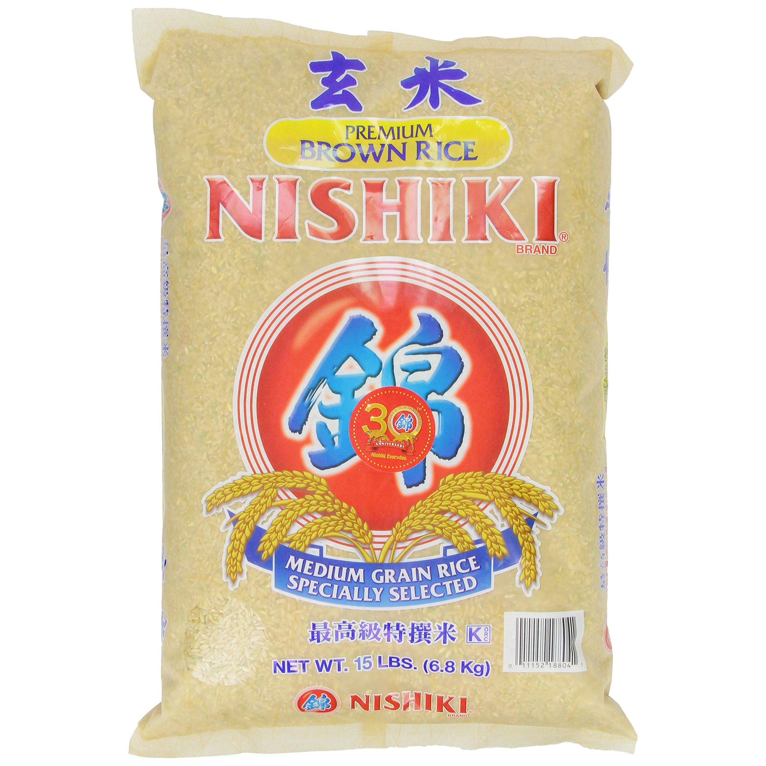 Nishiki Premium Brown Rice 15 LBS