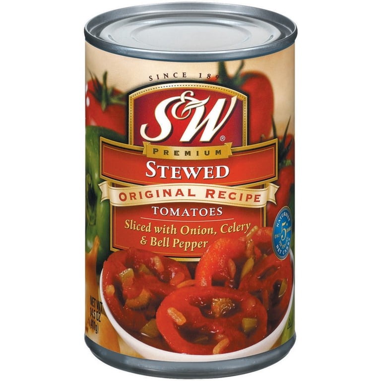 S & W Stewed Tomatoes 1 EACH