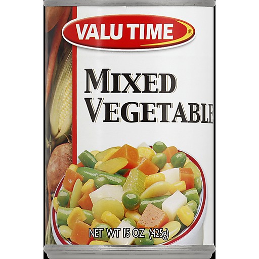 Valutime Mixed Veg 15 OZ