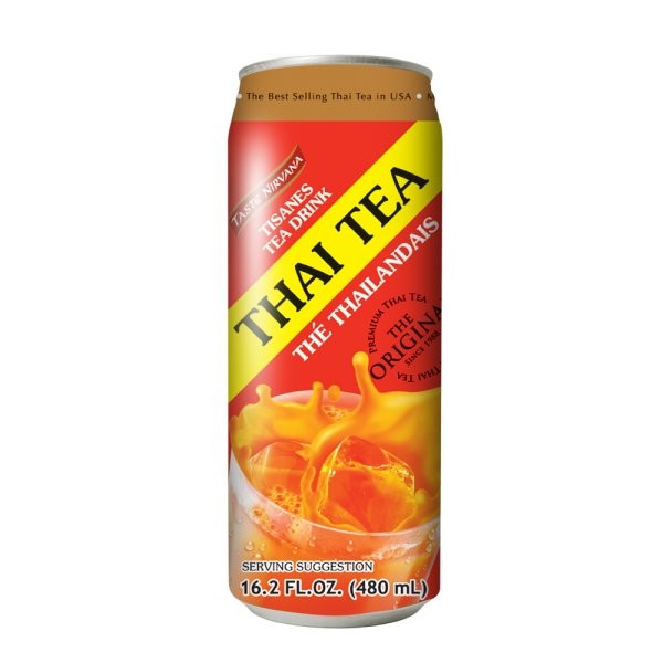 Thai Tea Drink Can 480 Ml