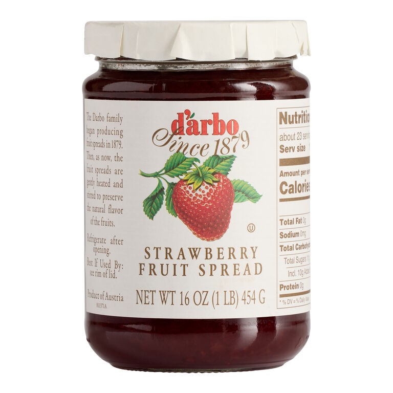 DARBO GARDEN STRAWBERRY FRUIT SPREAD 1 Lbs