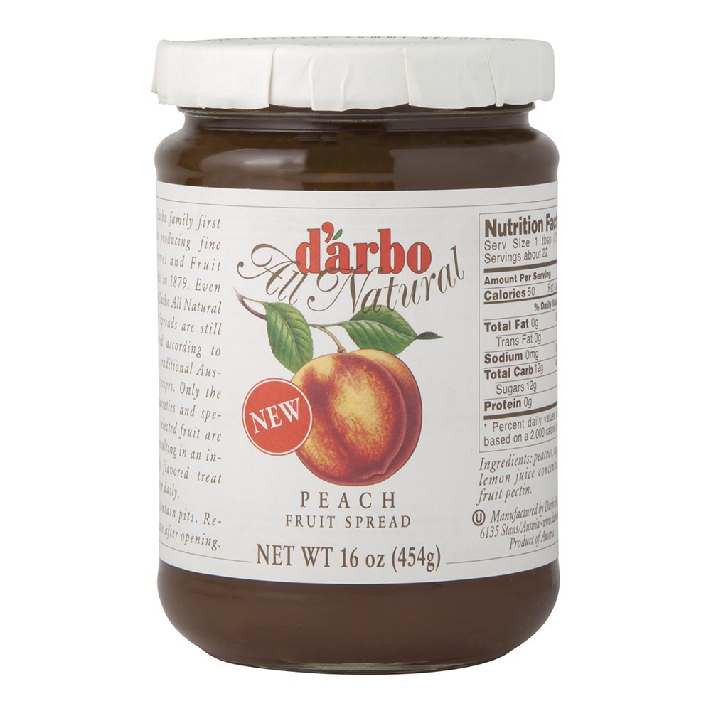 DARBO PEACH SPREAD 1 Lbs