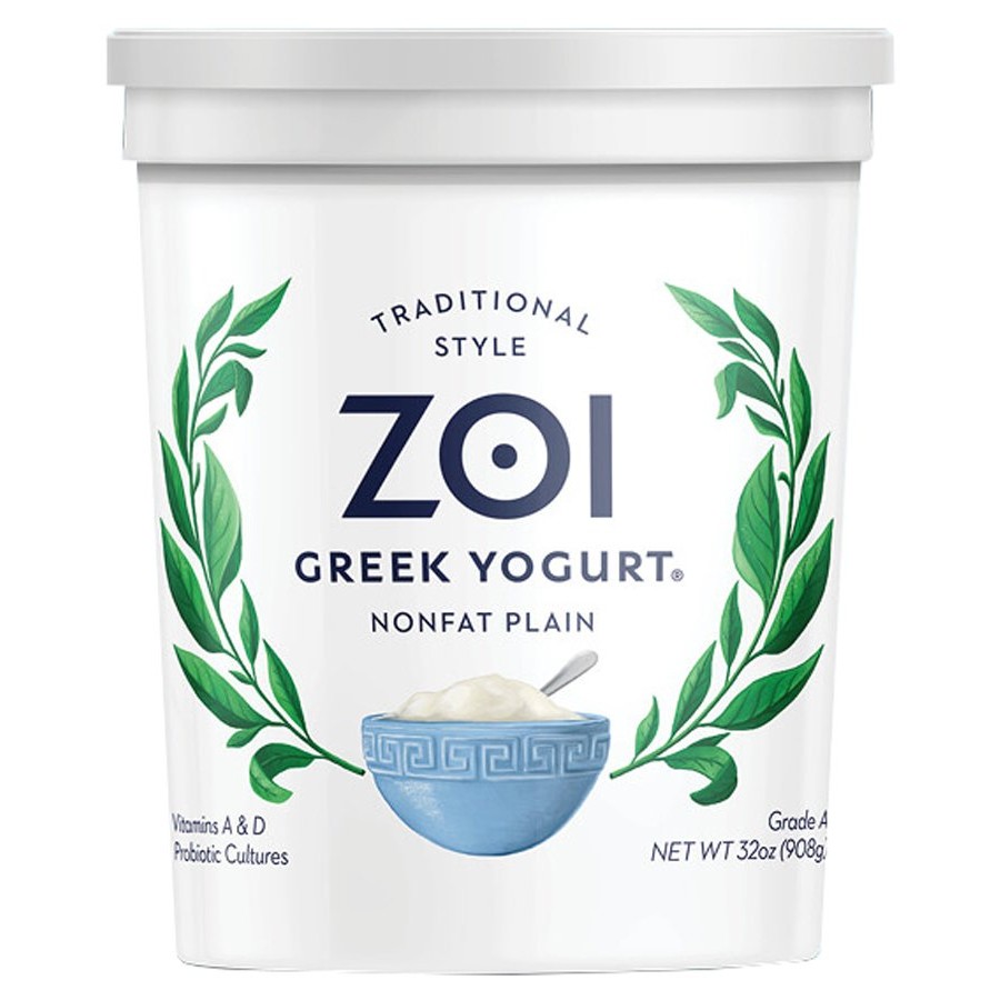 ZOI Greek Yogurt Plain 32 OZ