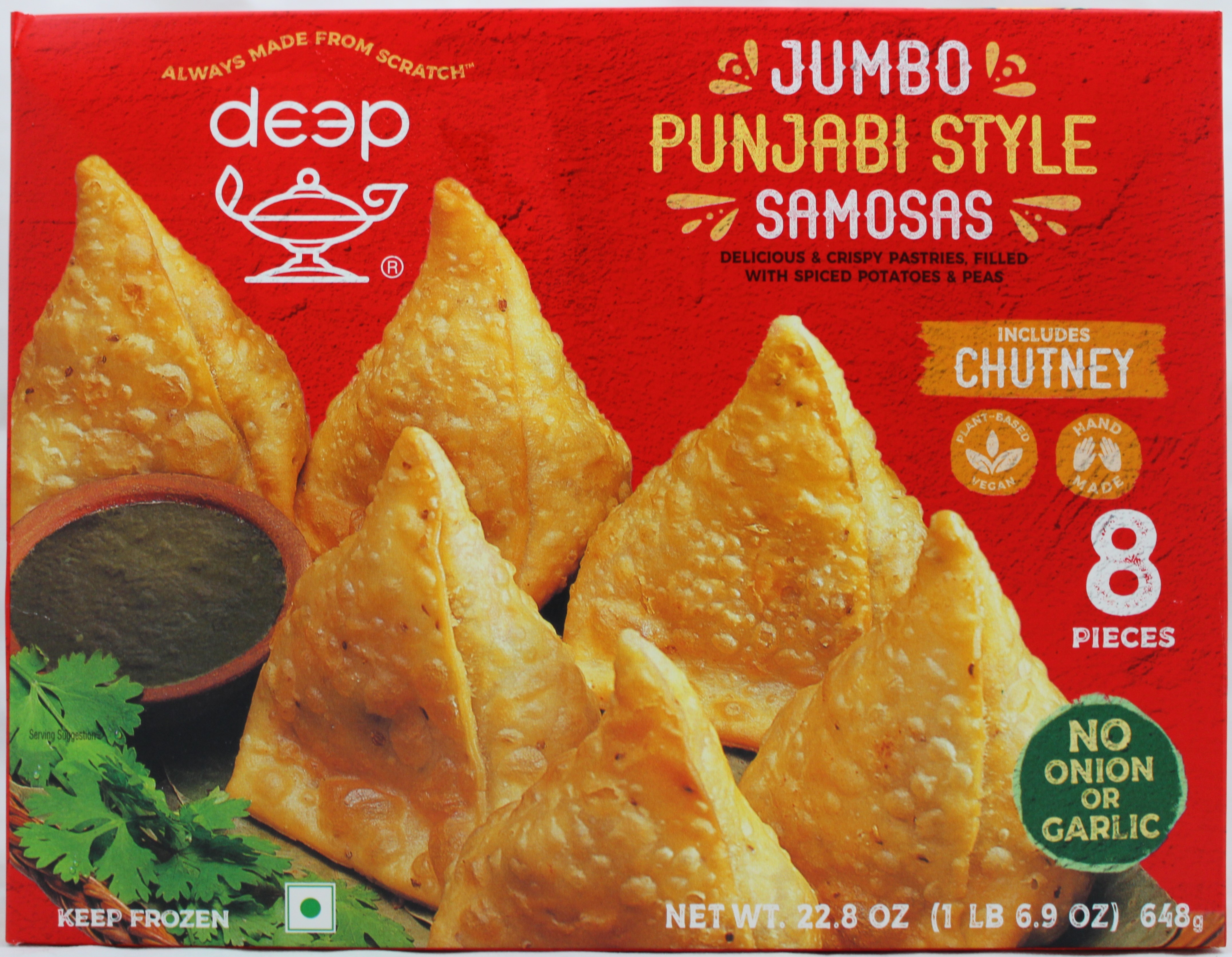 Deep Potato Peas Samosa