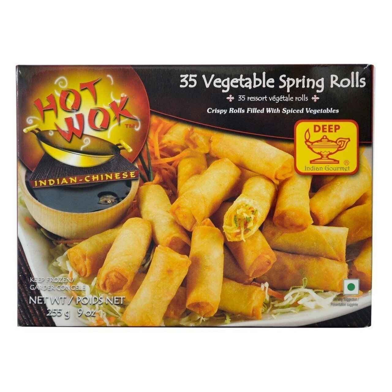 Deep Frz Vegetable Spring Roll 35 PCS