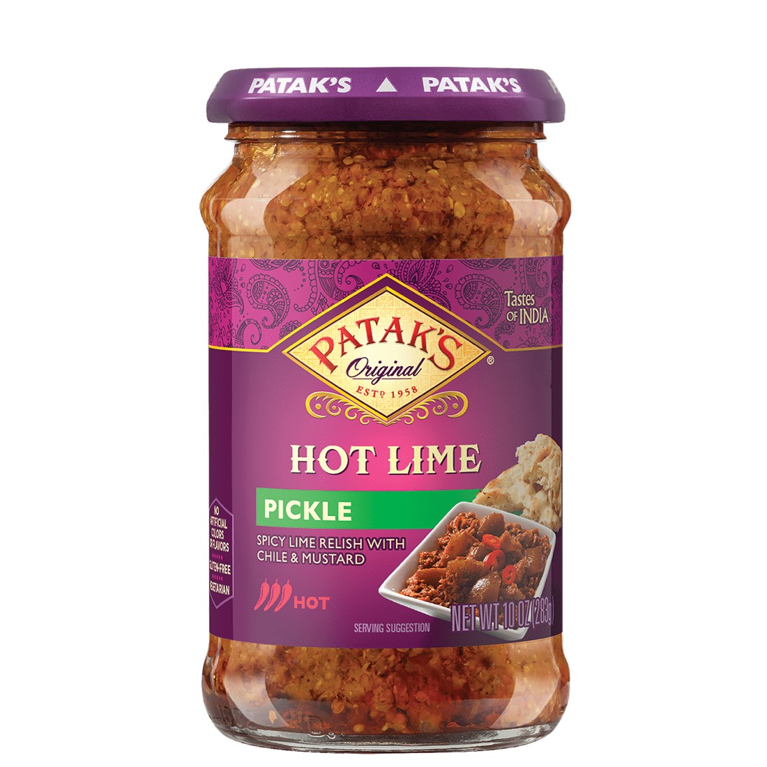 Hot Lime Pickle 10 OZ
