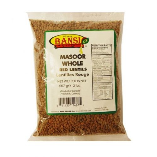 Bansi Masoor Whole 2 LBS