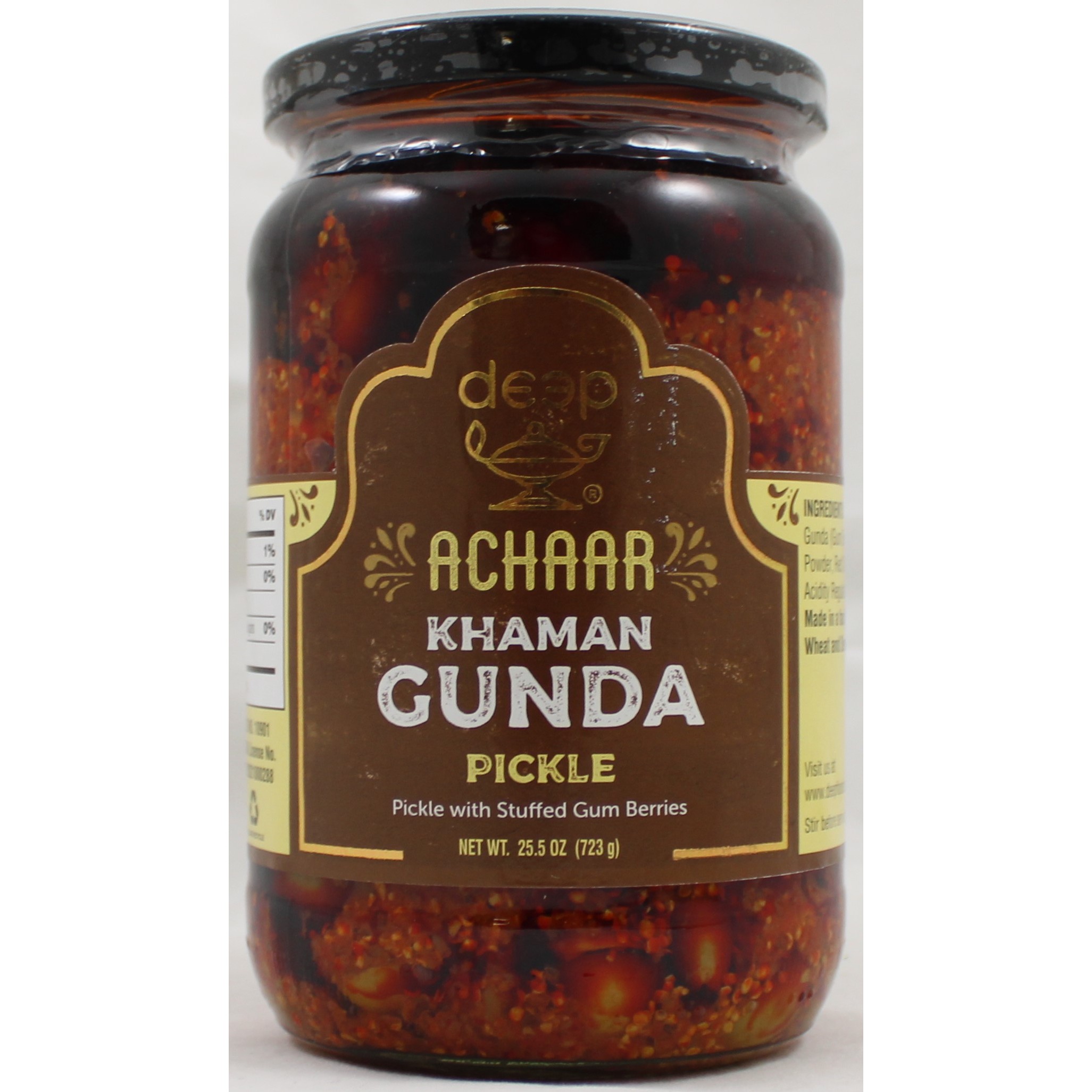 DEEP KHAMAN GUNDA PICKLE 25.5 OZ