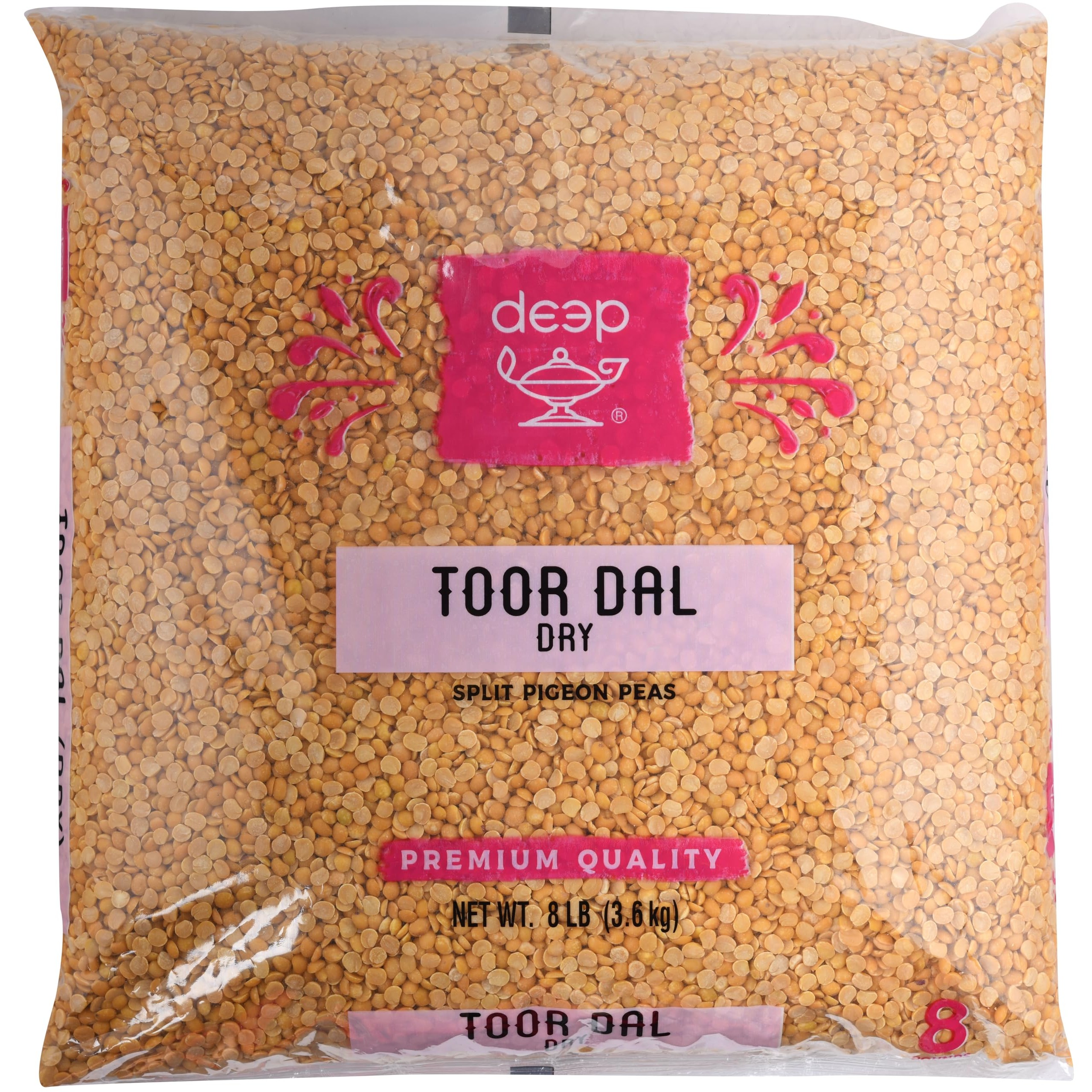 Deep Toor Dal 8 LBS