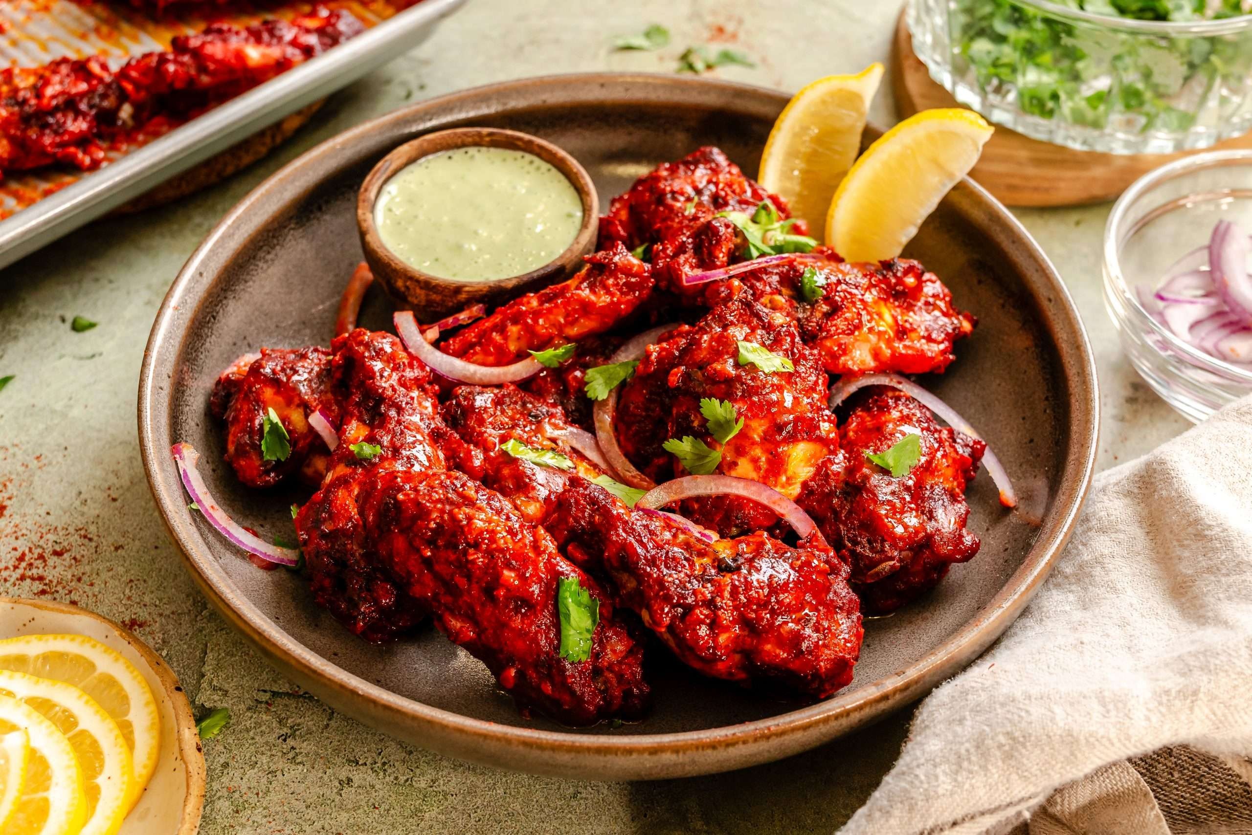 Tandoori Chicken Wings 8 OZ