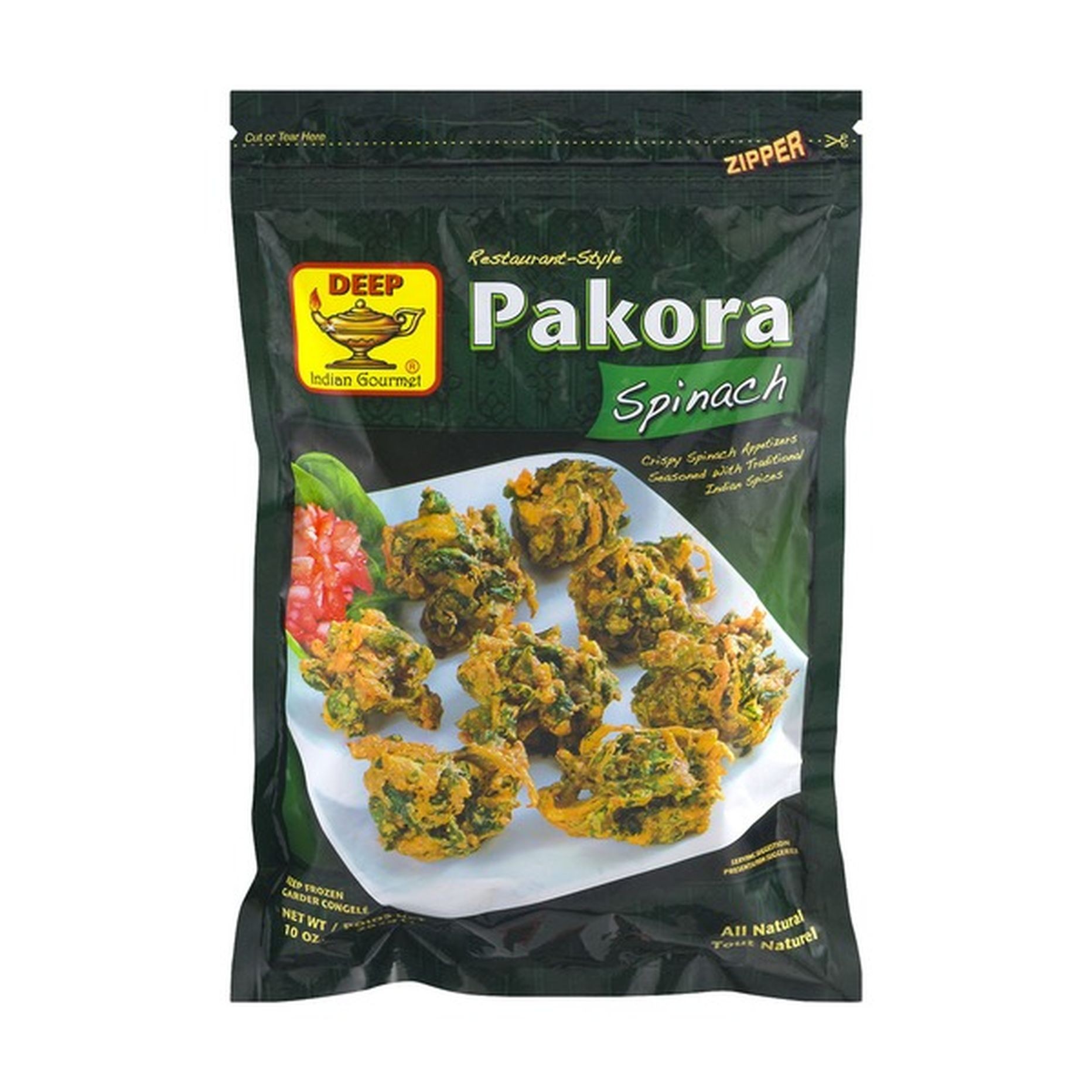 DEEP SPINACH PAKORA  283 GM