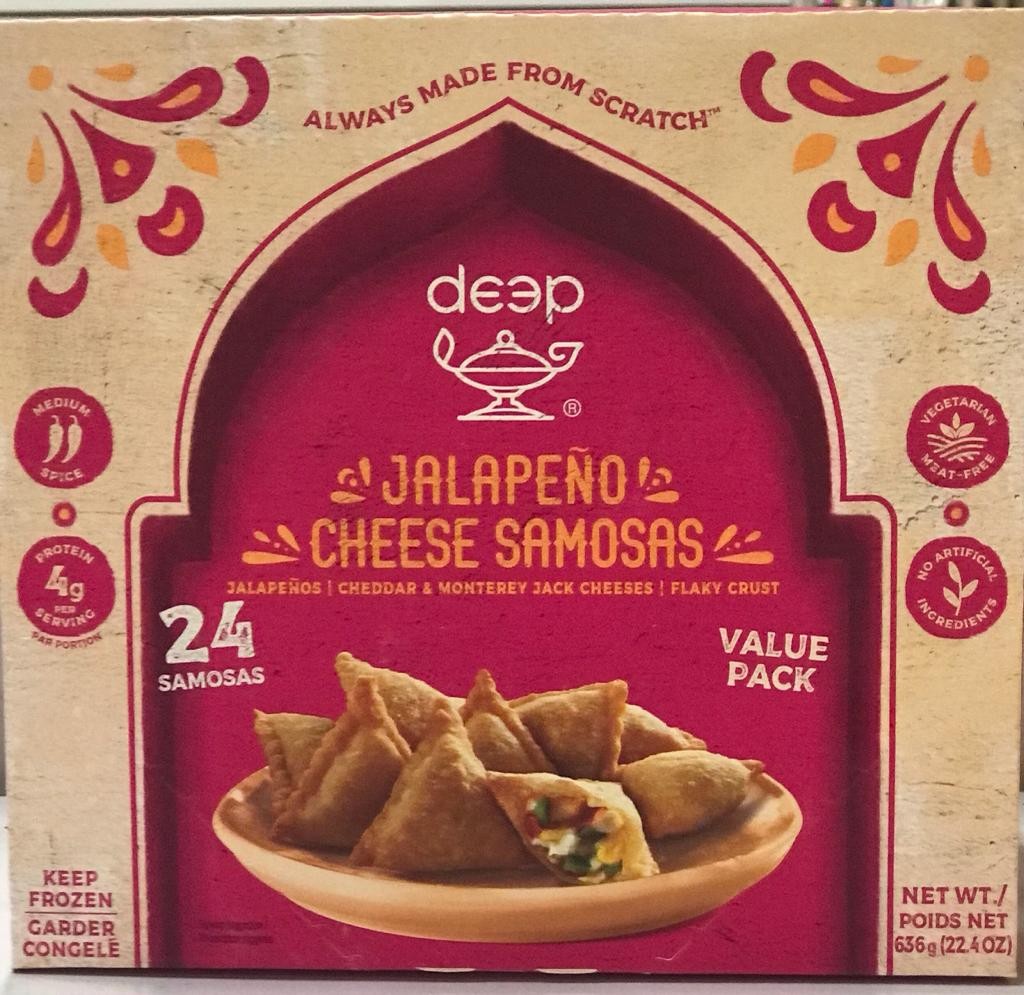 Deep Cheese Samosas