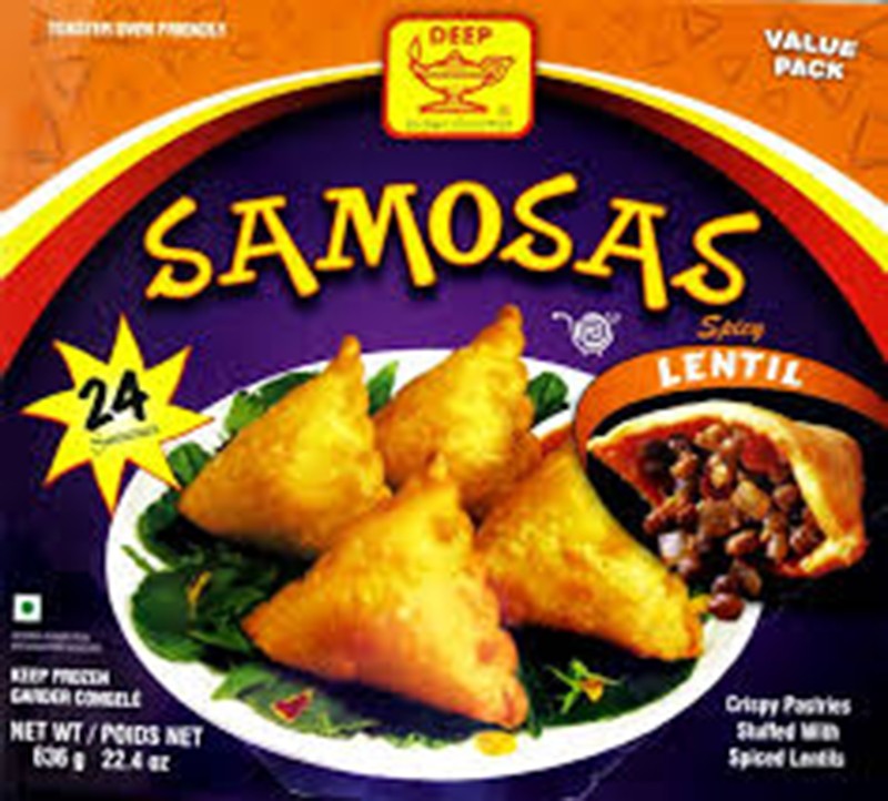 Deep Lentil Samosa 24 Count