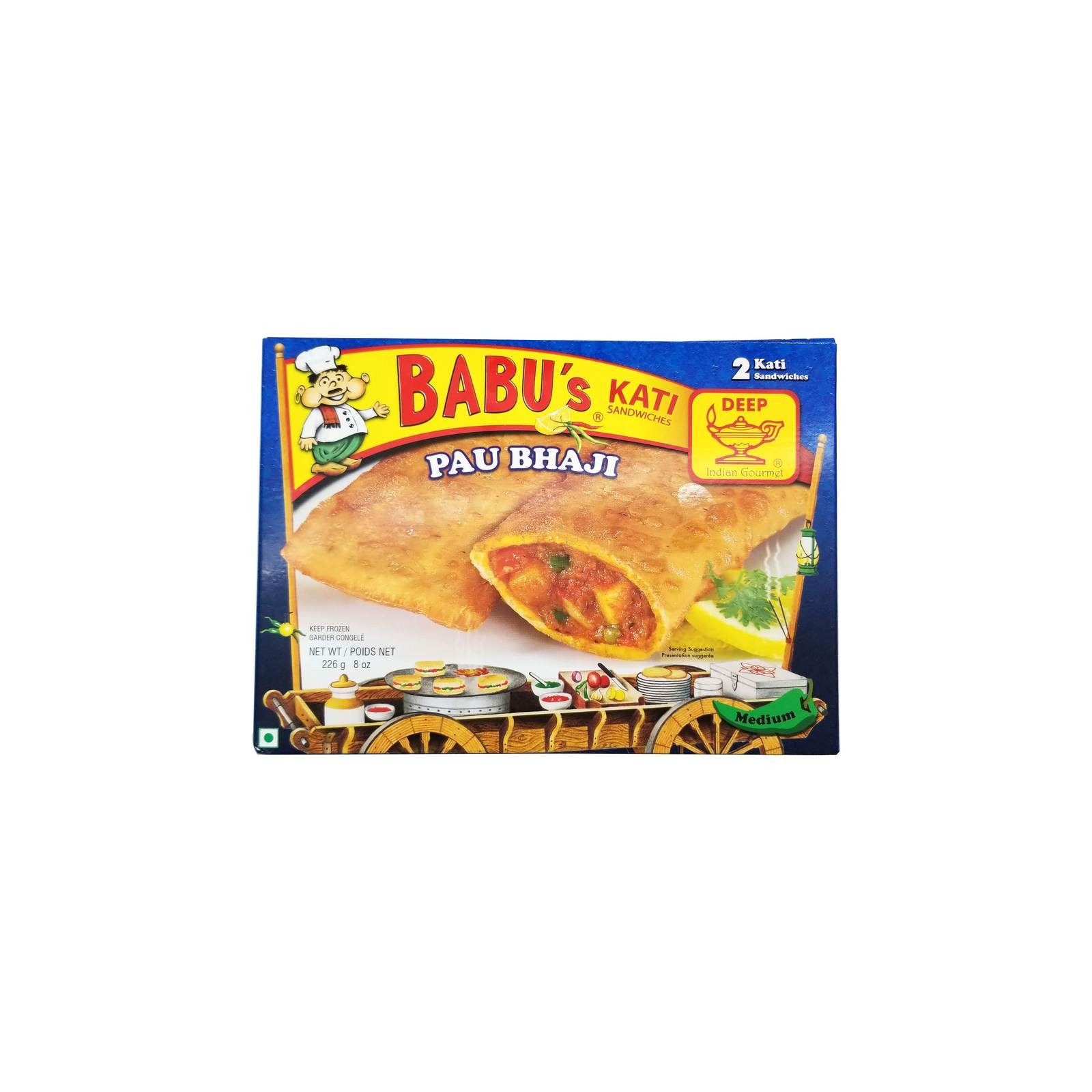 Babus Pau Bhaji 8 OZ