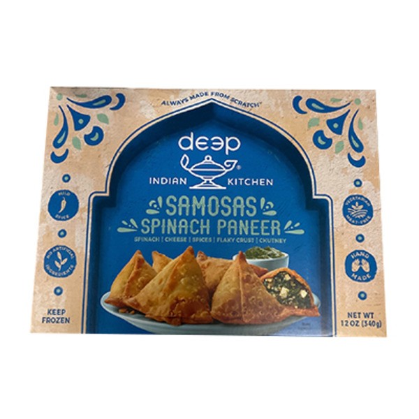 Deep Spinach Samosa 7.5 OZ