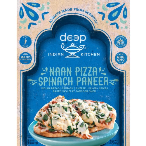 Deep Spinach & Paneer Cheese 8.6 OZ