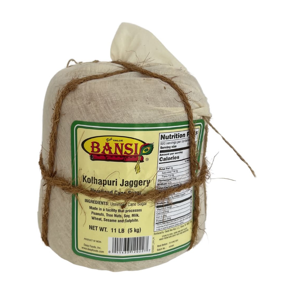 BANSI KOLHAPURI JAGGERY 5 KG