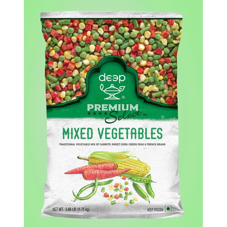 Deep Mixed Vegetables 3.85 LBS