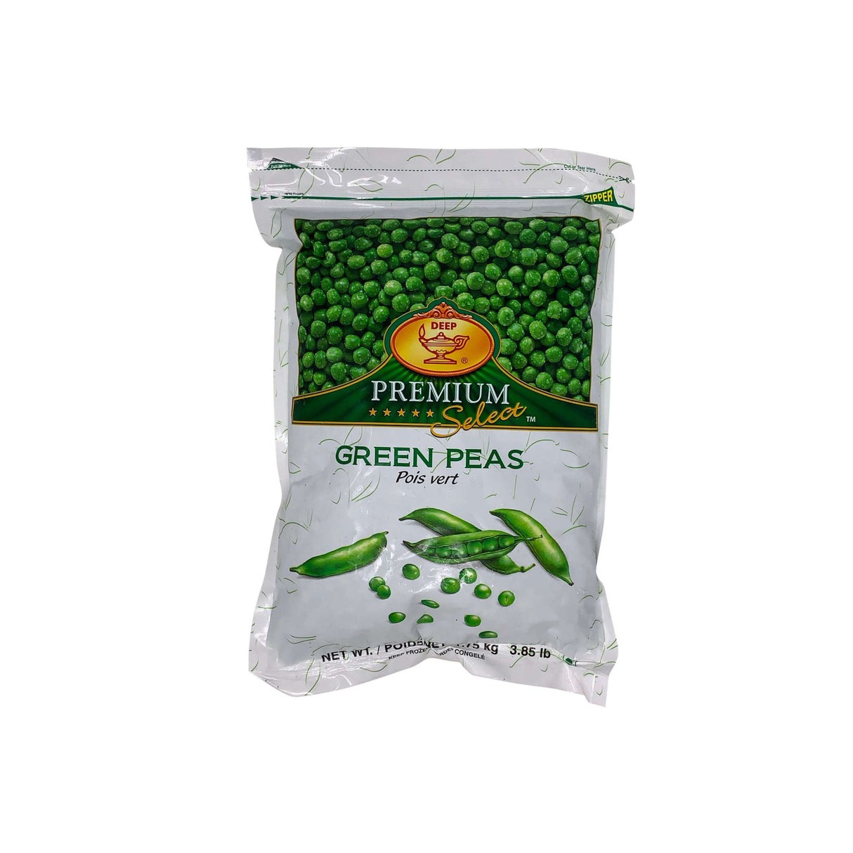Deep Green Peas 3.85 LBS