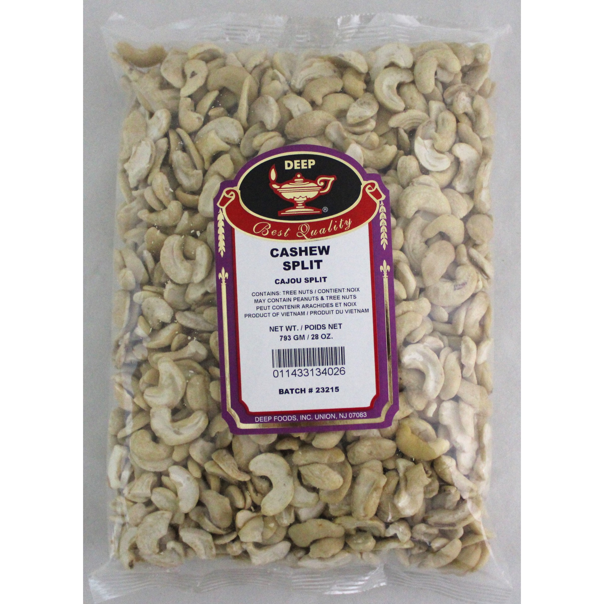 Deep Cashew Split 7 OZ
