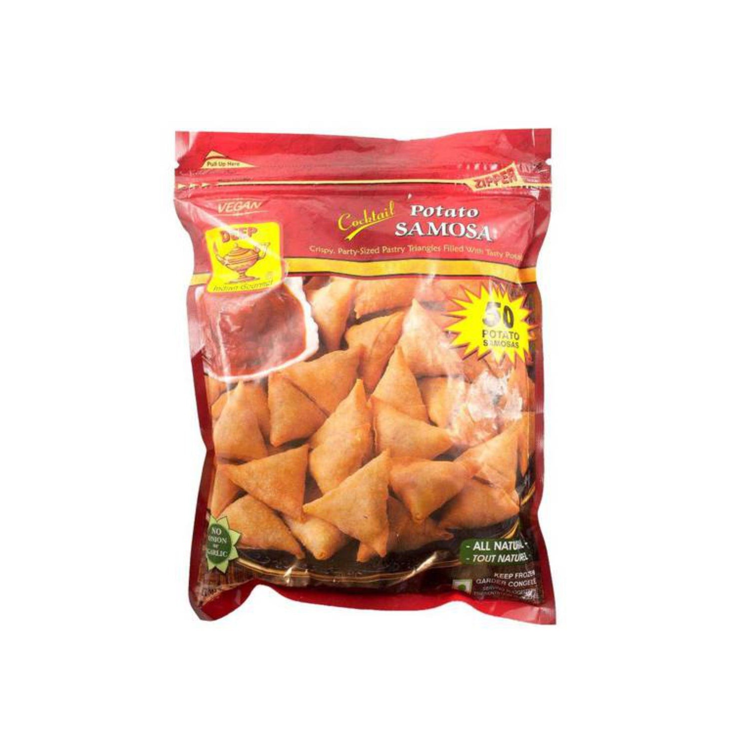 DEEP FROZEN MINI SAMOSA PASTRI 1 EACH