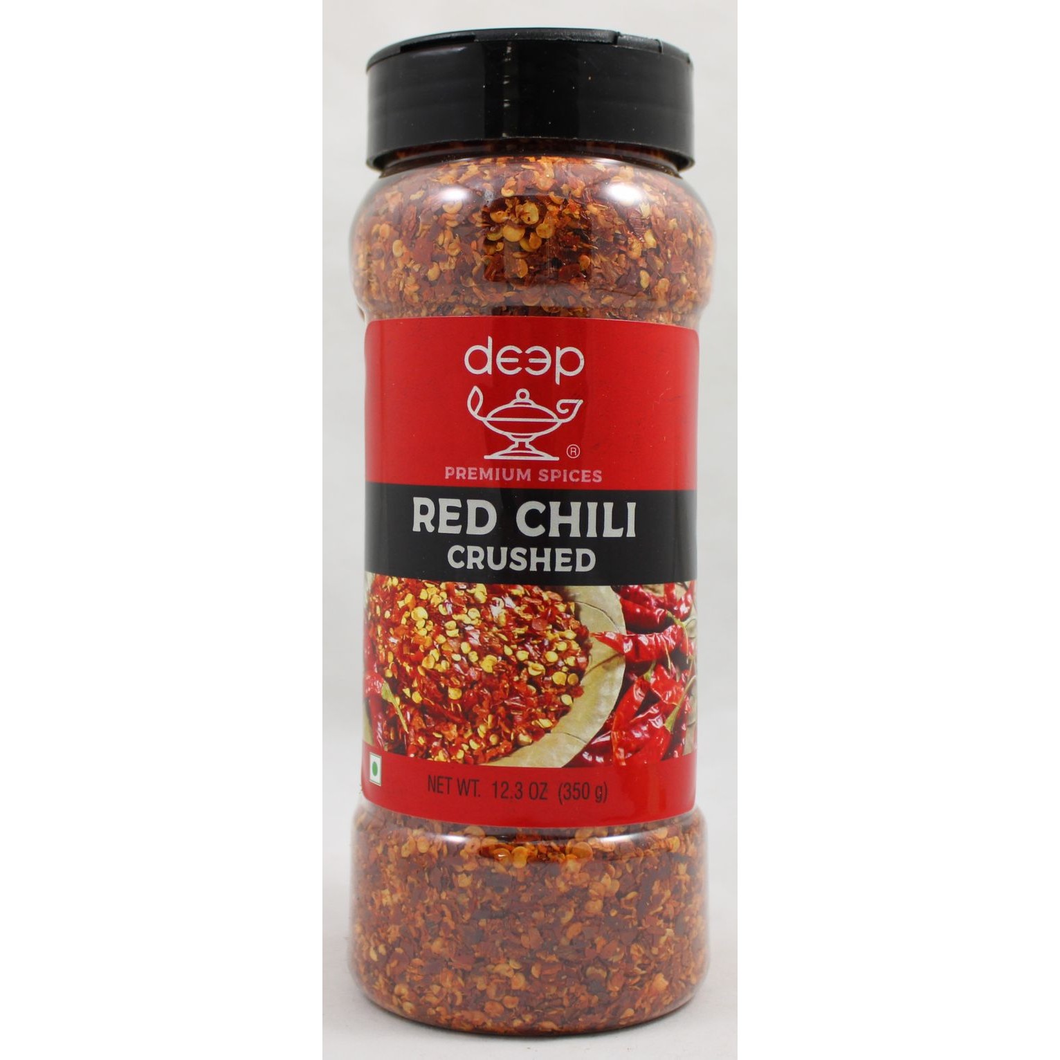 DEEP RED CHILLI CRUSHED (BOT) 350 GM