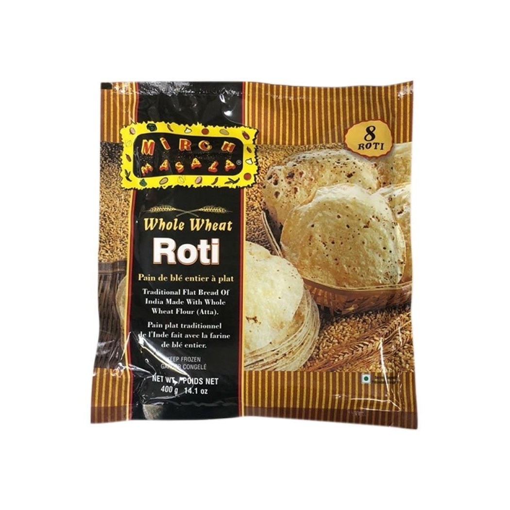 MM WHOLE WHEAT ROTI 400 GM