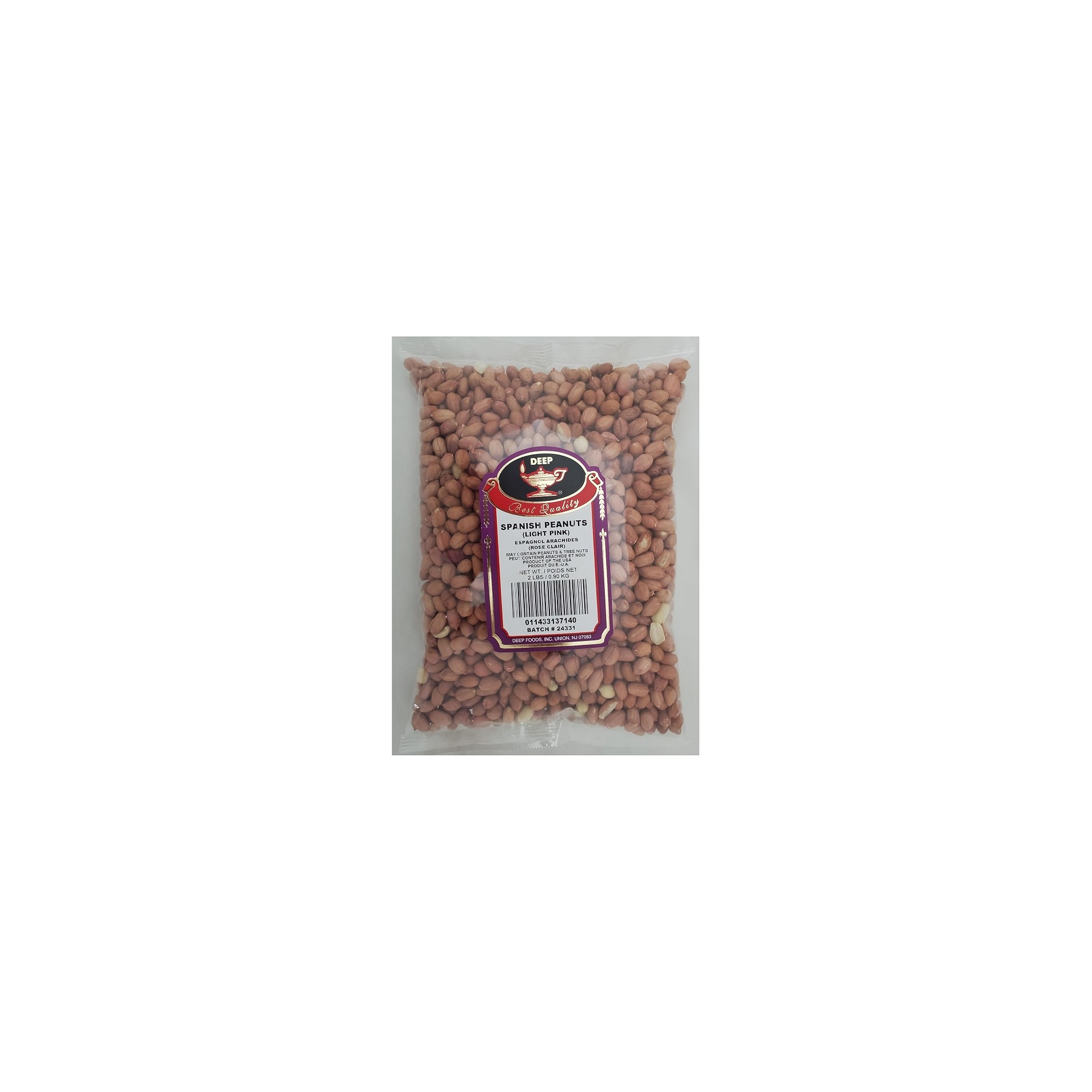Deep Spanish Peanuts Light Pink 2 LBS