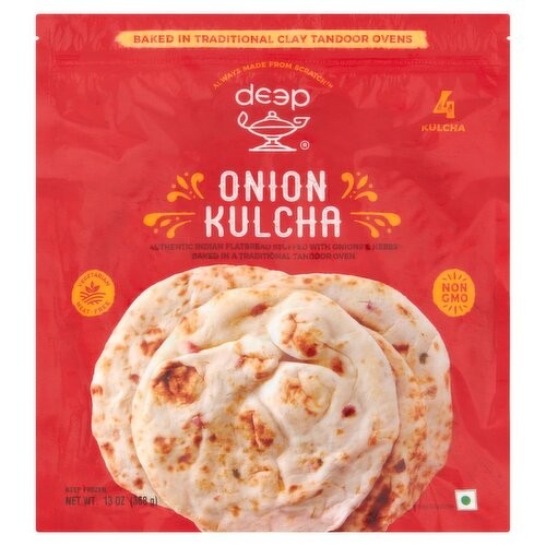 DEEP ONION KULCHA 4 PCS  369 GM