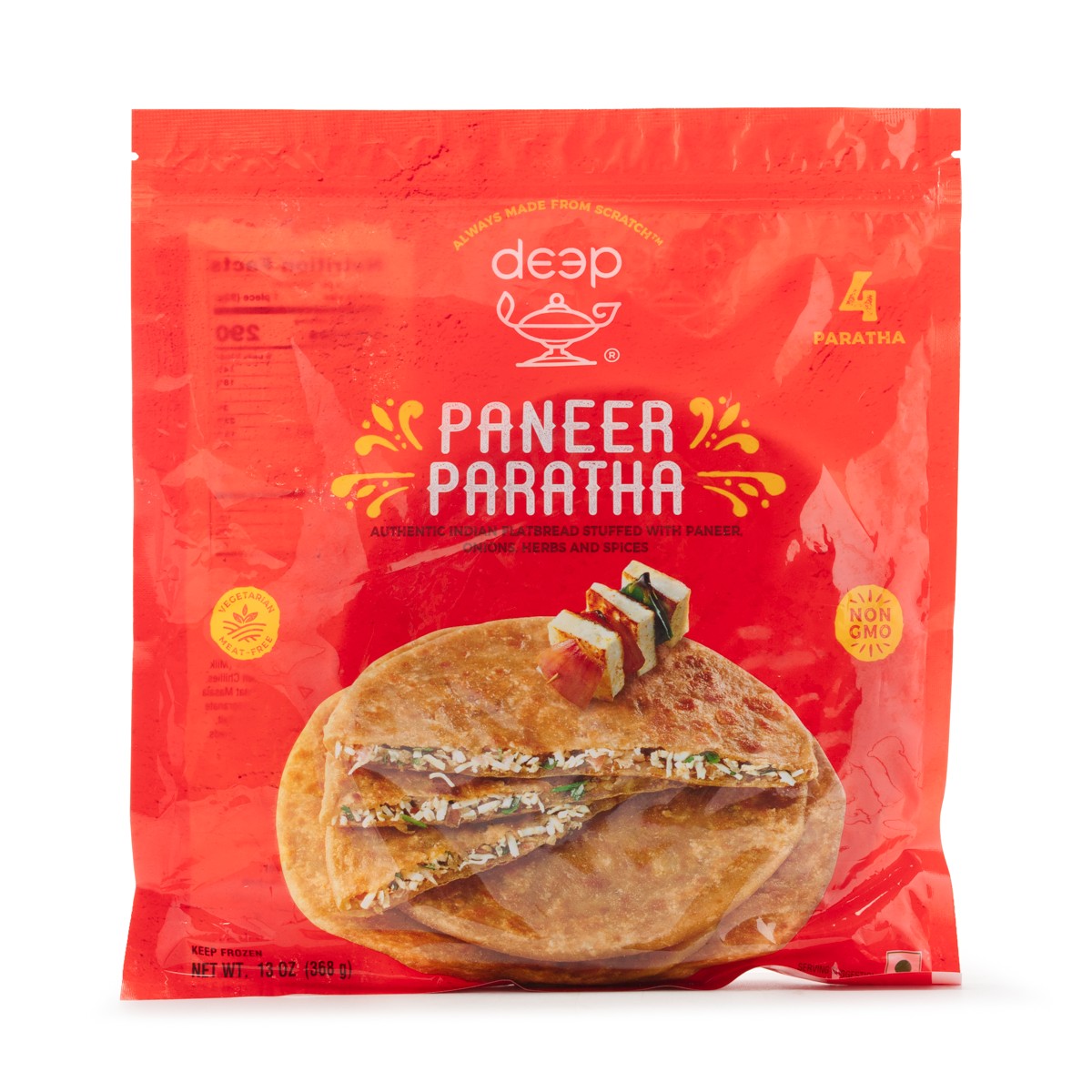 DEEP PANEER PARATHA 13 OZ