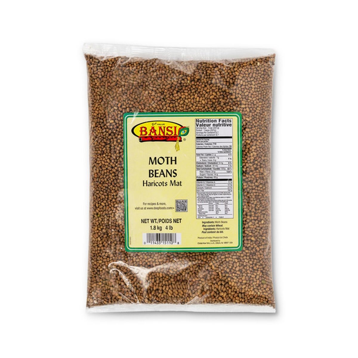 BANSI MOTH BEANS 4 LBS