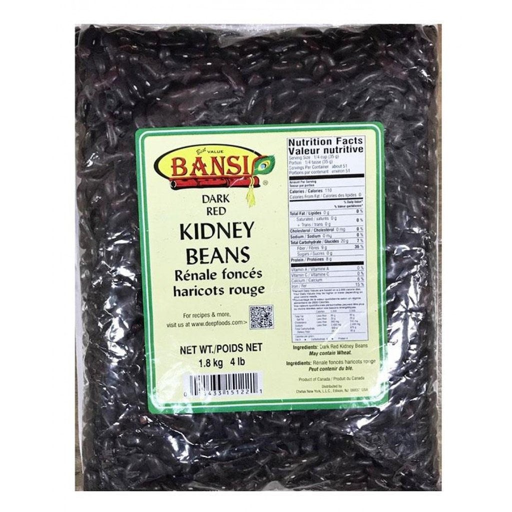 BANSI DARK RED KIDNEY 4 LBS
