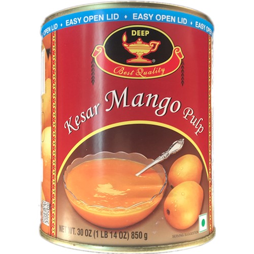 DEEP KESAR MANGO PULP 850 GM