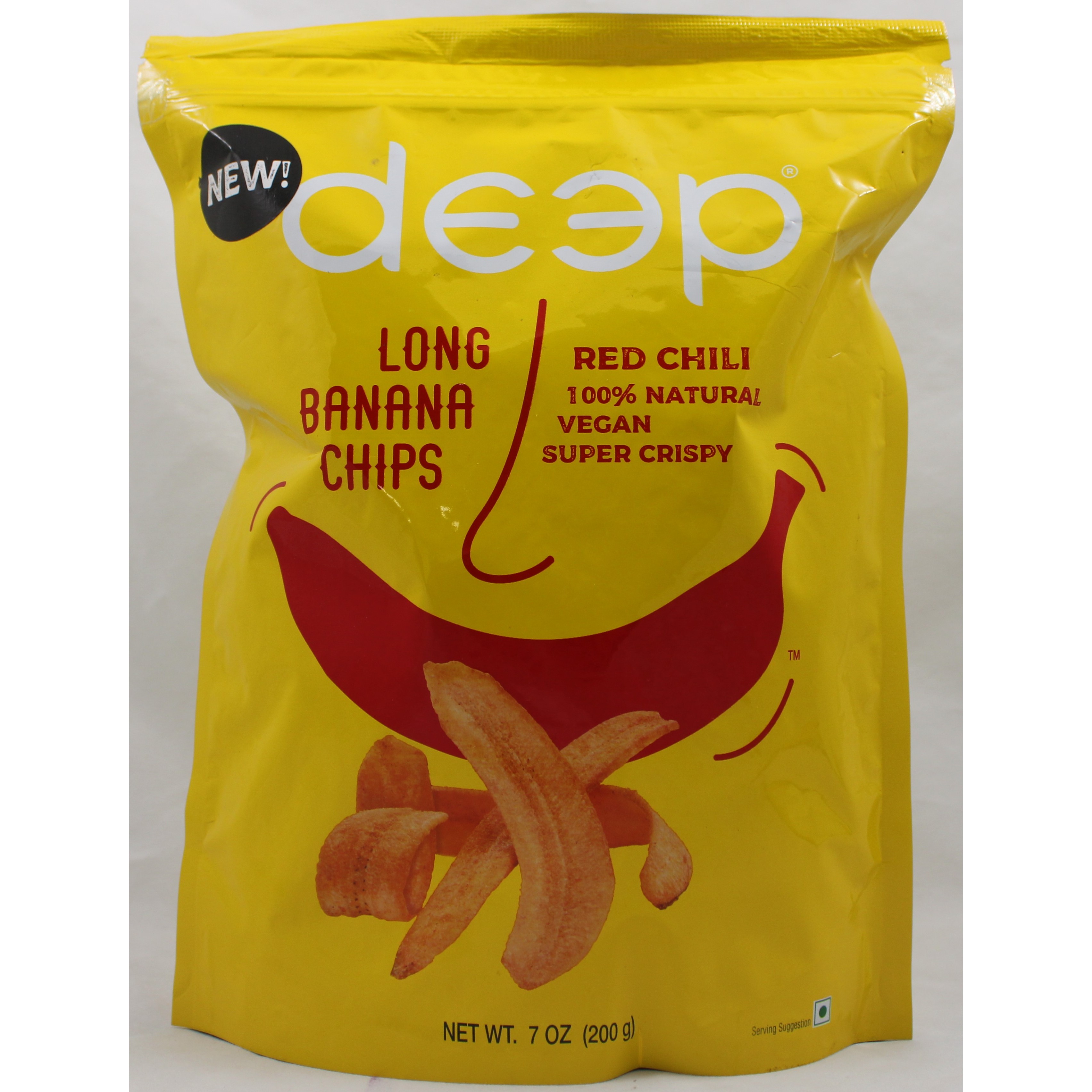 Deep Long Banana Chips Red Chilli Deep 850 GM