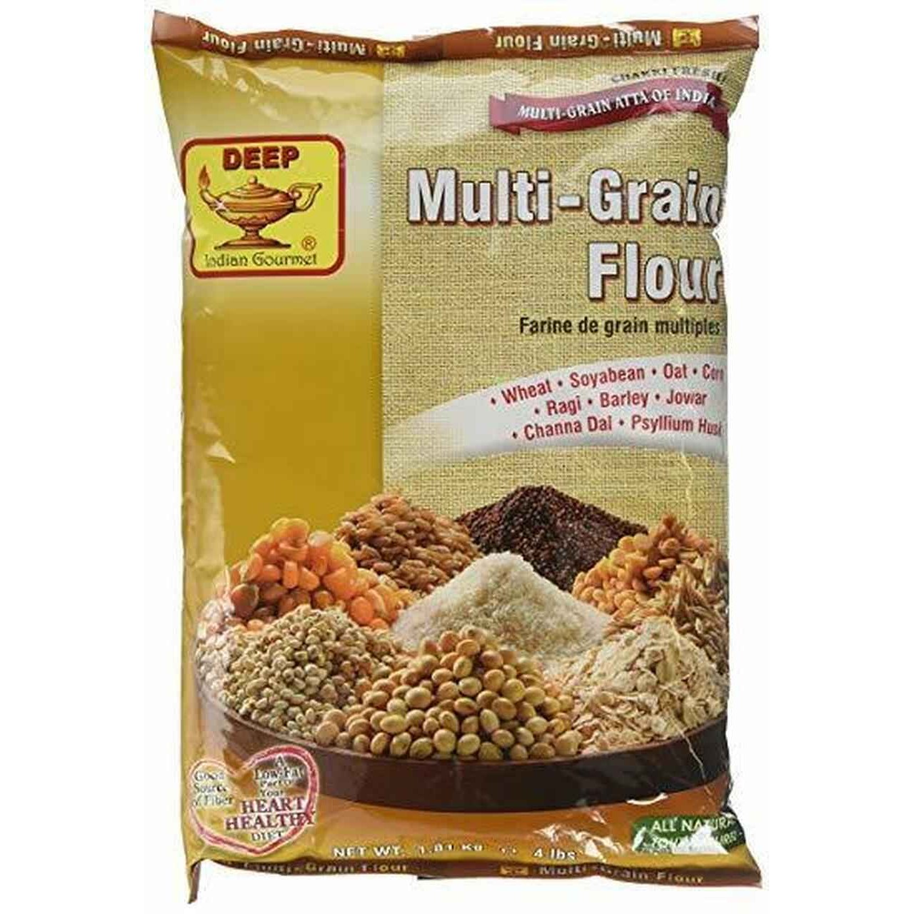 DEEP MULTIGRAIN FLOUR 4 LBS