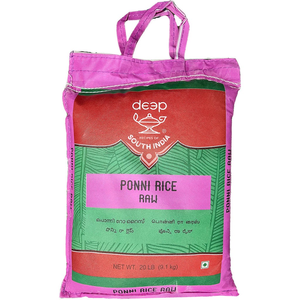 Deep Ponni Raw Rice 20 LBS