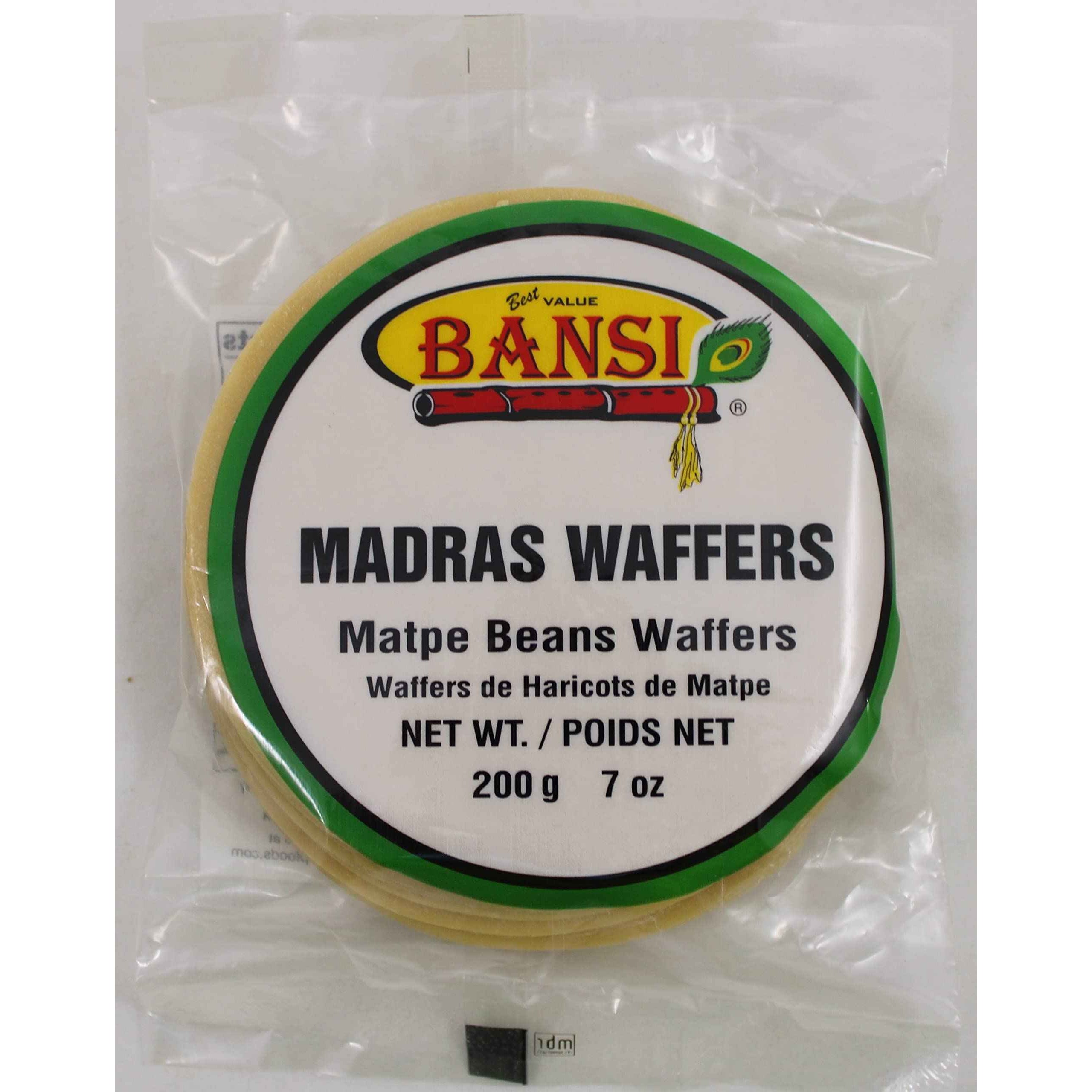 BANSI MADRAS WAFFERS 0.44 Lbs