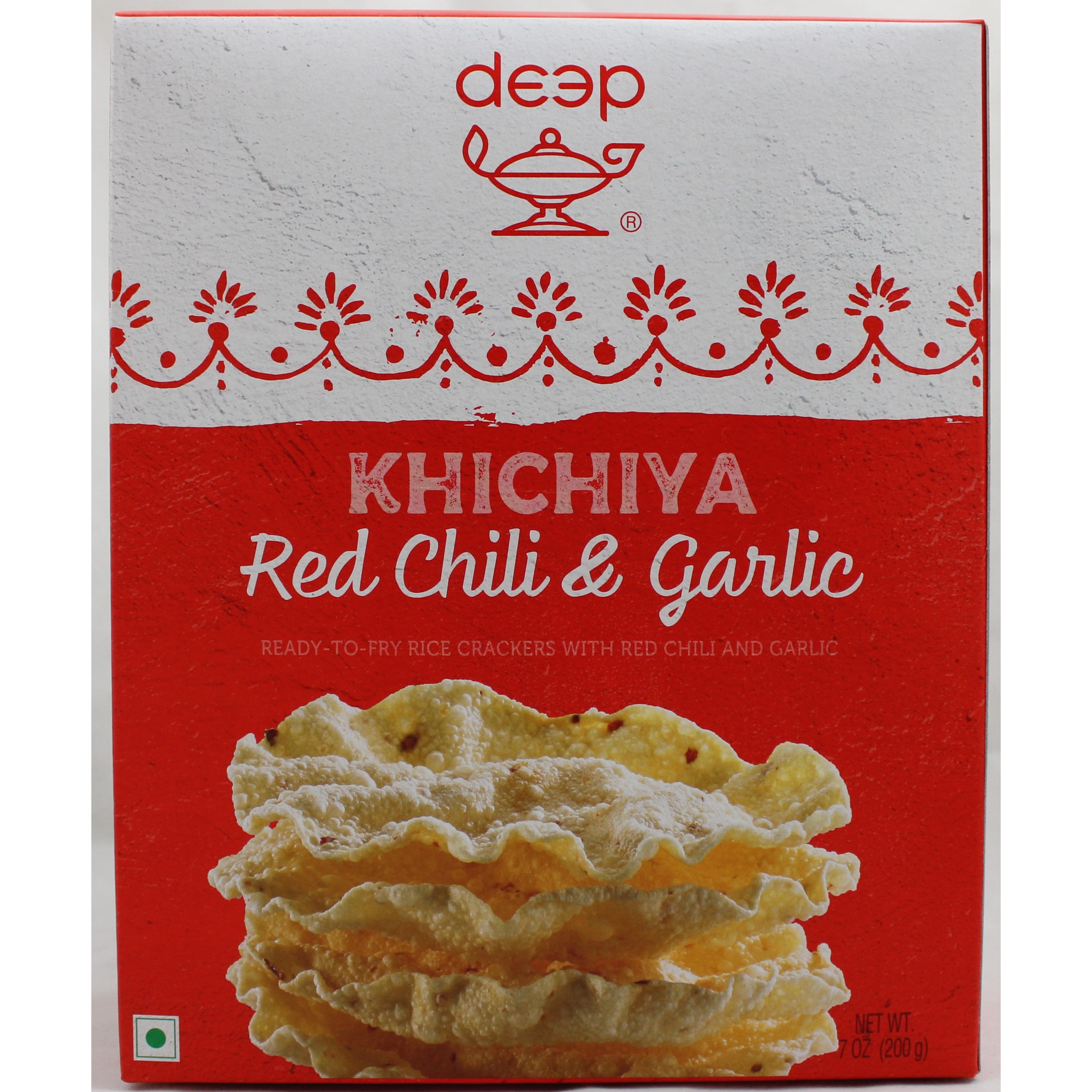 DEEP KHICHIYA RED CHILLI WITH GARLIC 7 OZ